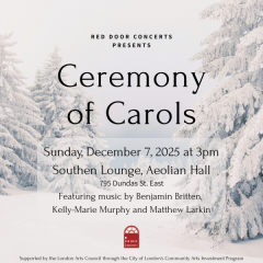 Red Door Concerts - Ceremony of Carols