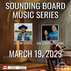 Sounding Board Music Series: Logan Staats and Dan & Mary Lou Smoke