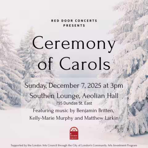 Red Door Concerts - Ceremony of Carols