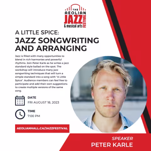 A Little Spice - Jazz Songwriting and Arranging