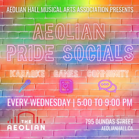 Aeolian Pride Socials
