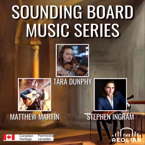 Sounding Board Music Series: Tara Dunphy, Matthew Martin and Stephen Ingram