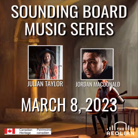 Sounding Board Music Series: Julian Taylor and Jordan Macdonald