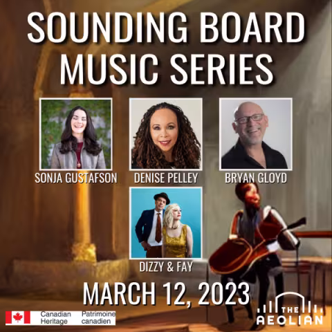 Sounding Board Music Series: Sonja Gustafson, Denise Pelley with Bryan Gloyd and Dizzy & Fay